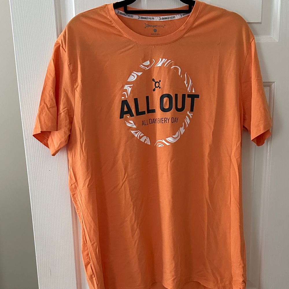 Orangetheory All Out Orange Tee